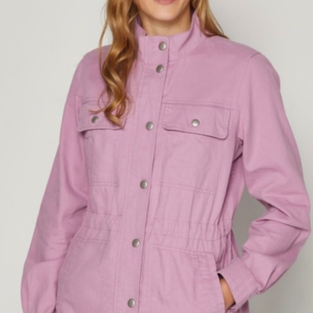 The Gap cargo jacket lavender